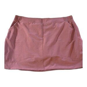 Women's 32 Degree COOL Mauve Skort Gym Golf Activewear Size XXL EUC #4657